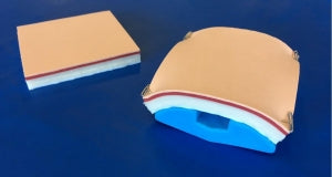 Grays Bone and Joint Models PractiSkin Suture Training Kits - PractiSkin Suture Education Kit with Cradle, Revision J - 3-1016-23