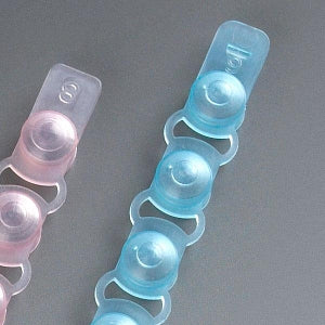 Globe Scientific Cap Strip for PCR Reaction Tube Strip - CAP, 8 STRIP, PCR TUBE, PP, BLUE, 125/BG - 110578B