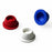Globe Scientific Pierceable Tube Stoppers - CAP, PLUG, 12/13MM, SANTOPRENE, YLW, 1000/BG - 113150Y