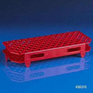 Globe Scienctific Inc Snap-N-Racks - RACK, TUBE, MICROCENTRIFUGE, 100 PL, PP, RED - 456310