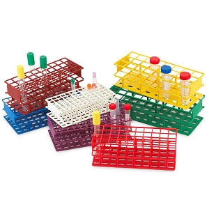 Globe Scientific Full-Size Wireless Tube Racks - RACK, TUBE, 30MM, 24 PL, WIRELESS, MGN, NYLON - 456840M