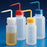 Globe Scientific Wide Mouth Wash Bottles - WASH BOTTLE, WM, PLAIN, PE, RED, 500ML, 10/CS - 601638R