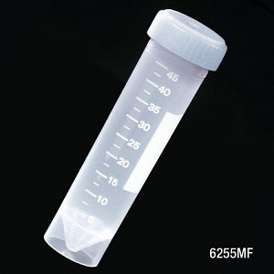 Globe Scientific Conical Bottom Self-Standing Tube - TUBE, TRANSPORT, SCREW CAP, SS, PP, NS, 500/CS - 6255MF