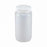 Globe Scientific Inc Diamond RealSeal Clear Large Format Wide-Mouth LDPE Lab Bottle - BOTTLE, WM, ROUND, SCREWCAP, LDPE, 2L, 6/CS - 7022000