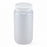 Globe Scientific Inc Diamond RealSeal Clear Large Format Wide-Mouth LDPE Lab Bottle - BOTTLE, WM, ROUND, SCREWCAP, LDPE, 2L, 6/CS - 7022000