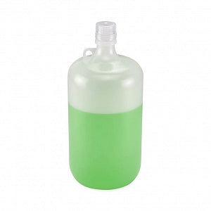 Globe Scientific Inc Diamond RealSeal Large Format Narrow-Mouth LDPE Lab Bottles - BOTTLE, NM, ROUND, LDPE, SCREWCAP, 4L, 6/CS - 7074000