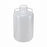Globe Scientific Diamond RealSeal Round Wide-Mouth PP Carboys - CARBOY, WM W/HANDLE, PP, GRAD, AUTO, 20L, 4/CS - 7210020