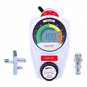 Genstar Digital Continuous and Intermittent Suction Regulators - Suction Regulator Digital Continuous / Intermittent 160, Chemtron / Barb - 881VR-160D-CH-D