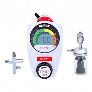 Genstar Digital Continuous and Intermittent Suction Regulators - Suction Regulator Digital Continuous / Intermittent 160, Chemtron / Trap - 881VR-160D-CH-S