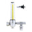 Genstar Technologies Aluminum Air Flowmeters - Aluminum Air Flowmeter, 15 LPM, with Power Take Off, Oxequip Medstar Adapter - FM187A-15L-OEP