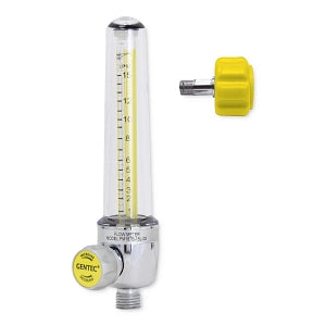 Genstar Technologies Co Inc Gentec Brass Air Flowmeters - Air Flowmeter, Brass, 15 LPM, DISS, Hand Tight - FM187B-15L-DH