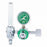 Genstar Technologies Co Inc Oxygen Regulator with Flowmeter - Diaphragm-Type Regulator with Flowmeter and CGA540 Nut and Nipple Inlet - 195M-15L