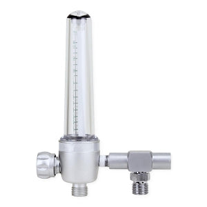 Genstar Technologies Aluminum Oxygen Flowmeters - Oxygen Flowmeter, Aluminum, 15 LPM, with Power Takeoff, No Adapter - 197-A1500P