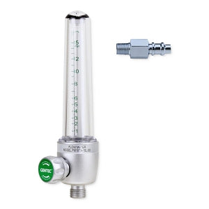 Genstar Technologies Aluminum Oxygen Flowmeters - Oxygen Flowmeter, Aluminum, 15 LPM, Puritan-Bennett Adapter - FM197A-15L-PB
