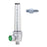 Genstar Technologies Aluminum Oxygen Flowmeters - Oxygen Flowmeter, Aluminum, 15 LPM, Puritan-Bennett Adapter - FM197A-15L-PB