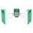 Genstar Technologies Chemetron Y Couplers - Y-Oxygen Coupler, Chemetron Adapter - Y-OXY-CPLR-CH