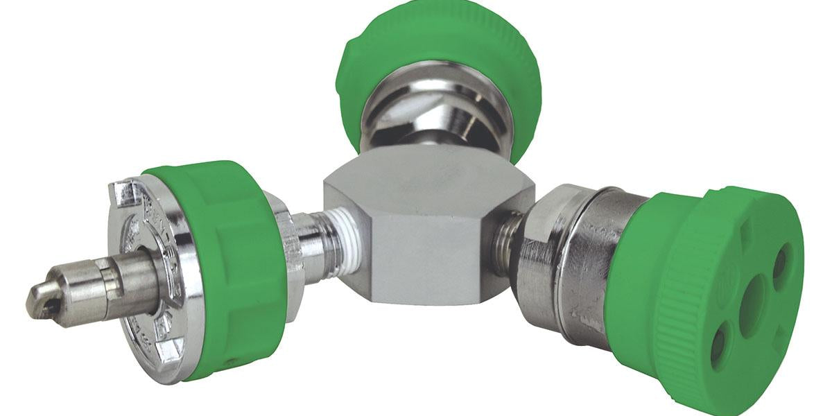 Flowmeter Y Coupler with Ohio Fitting — Grayline Medical