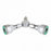 Genstar Technologies Co Inc Oxygen Y-Coupler - Y-Oxygen Coupler, Puritan-Bennett Adapter - OXY-CPRLRPB