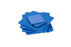 Dermarite Industries DermaBlue+ Foam Wound Dressing - DermaBlue Plus Foam RTD Dressing, 2" x 2" x 1/4" - 76020214