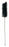 GSC International Black Nylon Bottle Brush - BRUSH, BOTTLE, BLACK, NYLON, 45X152X508MM - 4-10380