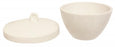 GSC International Crucible with Lid - CRUCIBLE, W/LID, LOW FORM, PORCELAIN, 50ML - CLF-50