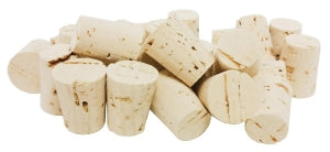 GSC International Laboratory Grade Cork Stopper Packs - CORK STOPPER, SIZE 8, LAB GRADE, 100/PK - CS-8-100