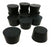 GSC International Solid Top Rubber Stoppers - STOPPER RUBBER, SIZE 8 - RS-8