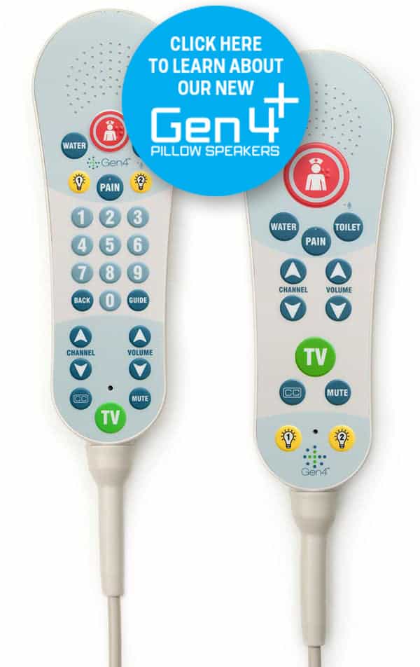 Curbell Medical Speaker Pillow GEN, 4, DIRECT, ACCESS, PILLOW, SPEAK — Grayline Medical