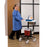 Go-Cart Mobile Draw Cart Deluxe (as pictured) - 18.5"L x 22.5"W x 29"-45"H