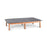 Hausmann Upholstered Mat Platforms - Bariatric Mat Platform, 6' x 8', Gray / Gray - 1412-68-927-119