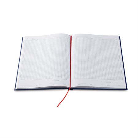 Grid Laboratory Notebook Laboratory Notebook, 200 pages, Grid, Blue