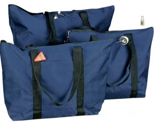 Hopkins Medical Super 600 Sturdy Totes - Nylon Bag with Mini Combo Lock, Navy, Size XL - 530722