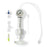Namic Inflation Device Kits - Inflation Device with Insertion Tool, Torque Device, Y-Adaptor, 3-Way High-Pressure Stopcock, 1, 050 psi, 30 Atmospheric Pressure (ATM), 20 mL Barrel Volume, 12" High-Pressure Braided Tubing - H965914071