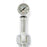 Namic Inflation Device Kits - Inflation Device with Insertion Tool, 3-Way High-Pressure Stopcock, 1, 050 psi, 30 Atmospheric Pressure (ATM), 20 mL Barrel Volume, 12" High-Pressure Braided Tubing - H965914091