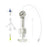 Namic Inflation Device Kits - Inflation Device with Insertion Tool, Torque Device, Tri-Adaptor, 3-Way High-Pressure Stopcock, 1, 050 psi, 20 mL Barrel Volume, 30 Atmospheric Pressure (ATM), 12" High-Pressure Braided Tubing - H965914301