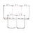 Health Care Logistics Multipurpose Plastic Sundry Jar - Clear Plastic Sundry Jar with Plastic Lid, 13-3/8" Circumference - 10428