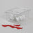 Healthcare Logistics Tamper Evident Box Seals - Tamper-Evident Box, Clear, Size S - 18211