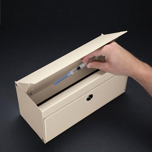 Healthcare Logistics Lockable Return Drug Box - BOX, DRUG, LOCKABLE - 3783