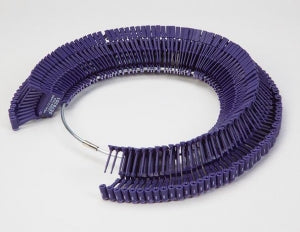 Health Care Logistics Padlock Seals on a Ring - Padlock Seal On Ring, Numbered, Purple - 7914R