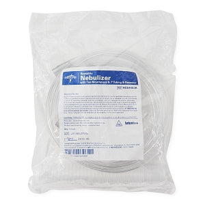 Medline Medline Reusable Handheld Nebulizer Kits - Reusable Nebulizer Kit with Standard Connection, Tee Mouthpiece, 6" Reserve, 7' Tube - HCS4483R