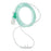Medline CO2 Sampling Cannulas - CO2 Sampling Cannula, 10' O2 Tubing, 10' CO2 Tubing, Adult, Green - HCS4565F