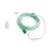 Medline CO2 Sampling Cannulas - CO2 Sampling Cannula, 10' O2 Tubing, 10' CO2 Tubing, Adult, Green - HCS4565F
