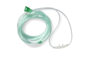 Medline SuperSoft CO2 Cannulas - SuperSoft CO2 Sampling Cannula, 7' O2 Tubing, 7' CO2 Tubing, Male, Bulk - HCS4568BS
