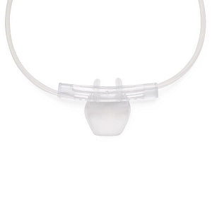 Medline SuperSoft CO2 Cannulas - SuperSoft CO2 Sampling Cannula, 7' O2 Tubing, 7' CO2 Tubing, Oral, Adult, Male - HCS4573S