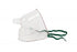 Medline Elongated Adult Aerosol Face Tent Mask - Aerosol Face Tent Mask with 22 mm Connector, Adult - HCS4632