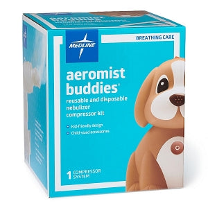 Medline Pediatric Aeromist Buddies Nebulizer Compressors and Accessories - Aeromist Buddies Nebulizer Compressor, Puppy Character - HCSPUPPYRD