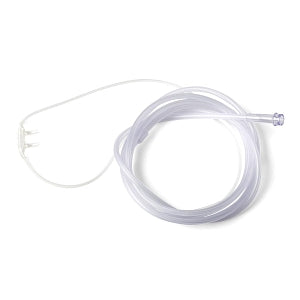 Medline SuperSoft Oxygen Cannulas with Standard Connector - SuperSoft Oxygen Cannula, Standard Connector and 7' Tubing, Adult - HCSS4514S