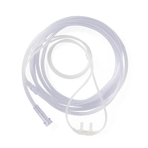 Medline SuperSoft Oxygen Cannulas with Standard Connector - SuperSoft Oxygen Cannula, Standard Connector and 7' Tubing, Adult - HCSS4514S