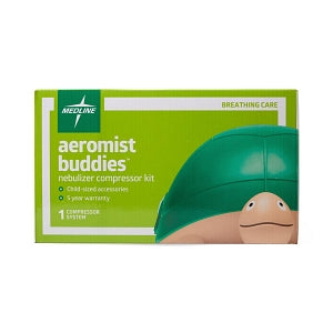 Medline Pediatric Aeromist Buddies Nebulizer Compressors and Accessories - Aeromist Buddies Nebulizer Compressor, Turtle Character - HCSTURTLE