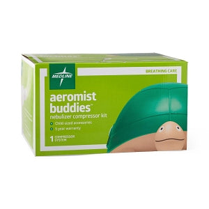 Medline Pediatric Aeromist Buddies Nebulizer Compressors and Accessories - Aeromist Buddies Nebulizer Compressor, Turtle Character - HCSTURTLE
